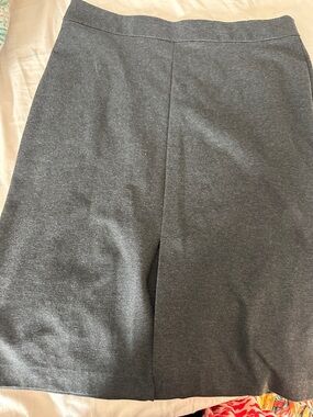 J. Crew Charcoal Gray Pencil Skirt